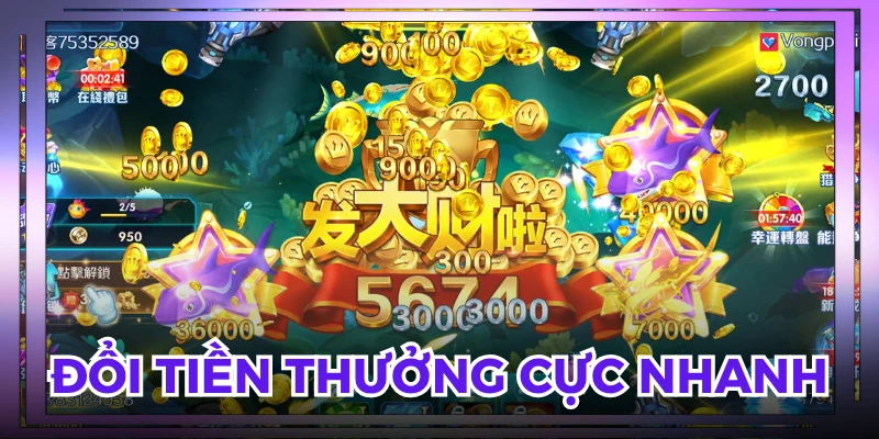 Đảm bảo nhận được tiền khi chơi Bắn Cá Vàng