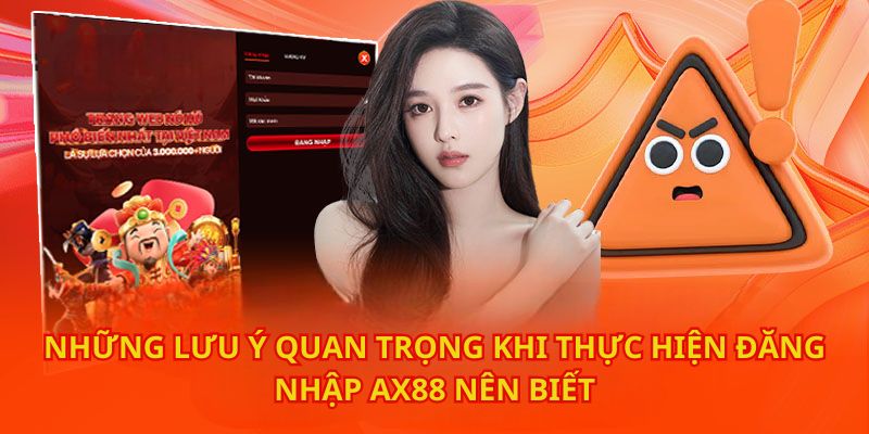 Những lưu ý quan trọng khi truy cập tài khoản tại nhà cái